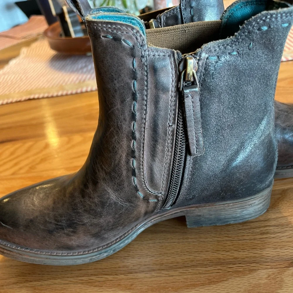Roan by BedStu - Leather Chelsea Boots - Side Zip